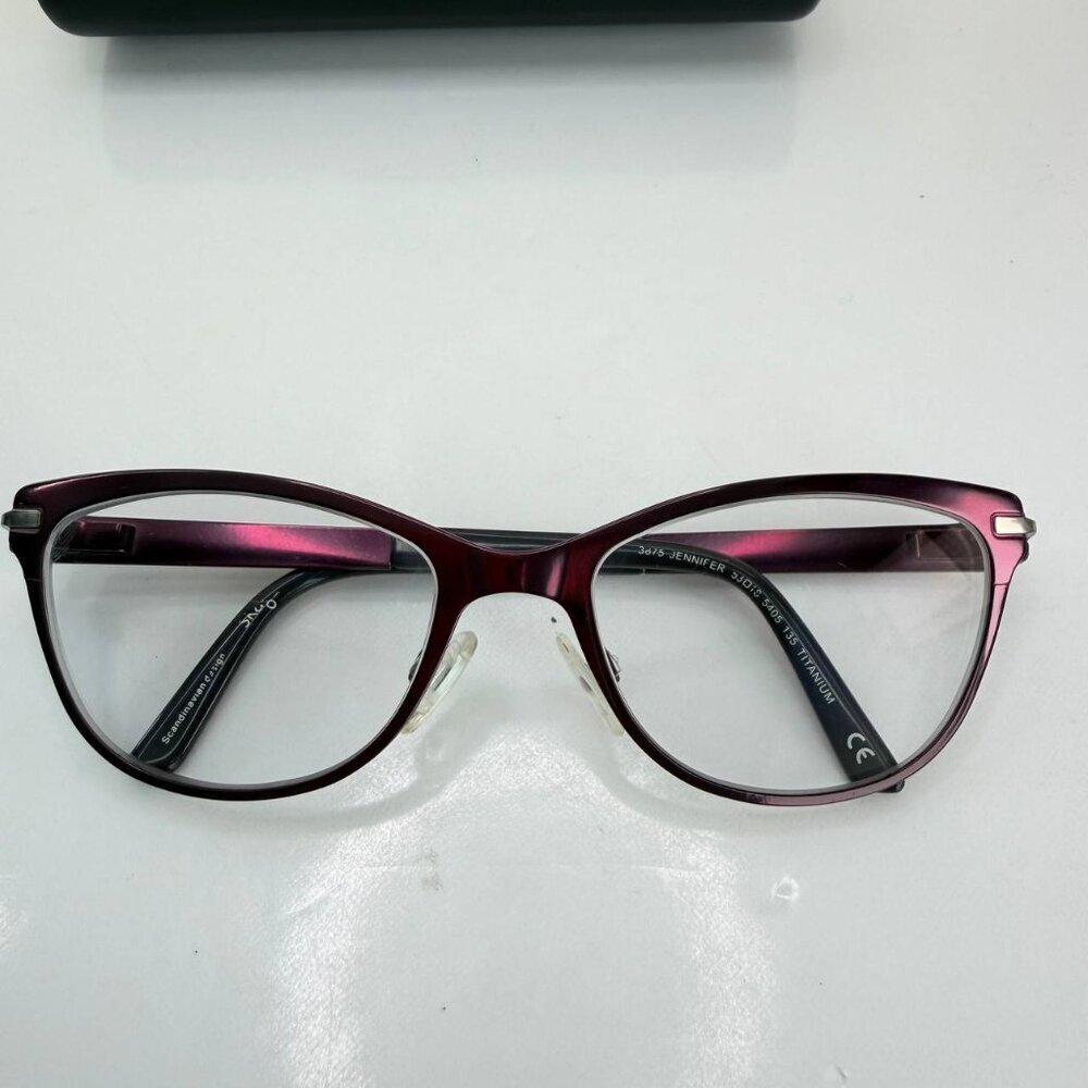 Stylish “Jennifer” 3875 Titanium Optical Glasses – Scandinavian Design - Picture 3 of 13